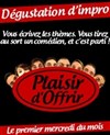 Dégustation d'impro avec les Plaisir d'Offrir - Le Moulin à Café