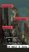 Idiotie - spectres - palais - Théâtre de l'Epee De Bois - La Cartoucherie