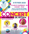 Concert au profit de Retina - Théâtre du Pole Culturel Auguste Escoffier