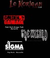 Concert avec Golden Garbage, The Wizard, Ze sigma Le Korigan - Le Korigan