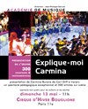 Explique-moi Carmina - Cirque d'Hiver Bouglione