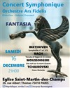 Concert Symphonique orchestre Ars Fidelis - Paroisse Saint-Martin-des-Champs