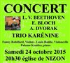 Trio Karenine - Eglise de Nizon