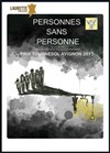 Personnes Sans Personne - Laurette Théâtre