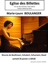 Récital de Marie-Laure boulanger - Eglise des Billettes