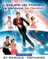 L'équipe de France de patinage en tournée - Patinoire de Saint Gervais les Bains