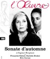 Sonate d'automne - Théâtre de l'Oeuvre