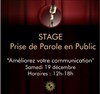 Prise de parole en public - Théâtre Stéphane Gildas