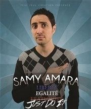 Samy Amara dans Liberté égalité Just do it La Bote  rire Lille Affiche