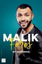 Malik Fares dans En confiance Caf Thatre Drle de Scne Affiche