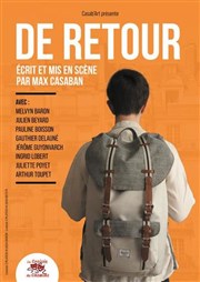 De retour Thtre La Croise des Chemins - Salle Paris-Belleville Affiche