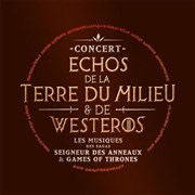 Echos de la terre du milieu & de Westeros | Pau Znith de Pau Affiche