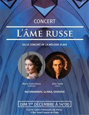 Concert l'Ame russe Eglise Saint-Franois-de-Paule Affiche