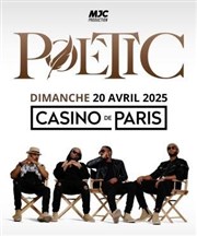 Poetic Lover Casino de Paris Affiche