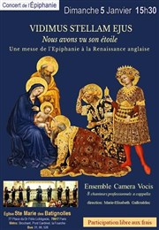 Choeur : 8 chanteurs & chanteuses professionnels a cappella Eglise Sainte Marie des Batignolles Affiche