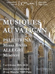 Musique au Vatican glise Protestante Allemande Affiche