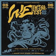 We Metal Fest 2025 Le Plan - Grande salle Affiche