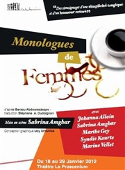 Monologues de femmes Thtre le Proscenium Affiche