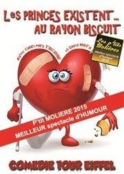 Les princes existent... au rayon biscuit La Boite  rire Vende Affiche