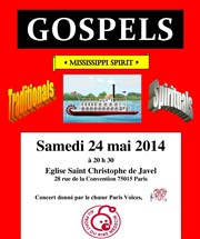 Mississippi Spirit Eglise Saint-Christophe de Javel Affiche