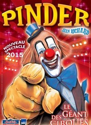 Cirque Pinder dans Les animaux sont rois | - Dijon Chapiteau Pinder  Dijon Affiche