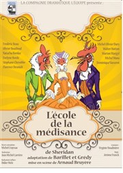 L'Ecole de la médisance Thtre Traversire Affiche