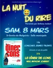 La nuit du rire : Le dîner de cons avec Anthony Joubert Foyer Socio-Culturel - Grande salle Affiche