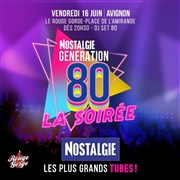 Nostalgie génération 80 : La soirée Rouge Gorge Affiche