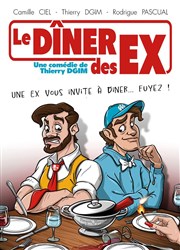 Le dîner des ex Caf Thtre de la Porte d'Italie Affiche