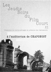 Les jeudis soirs du film court Auditorium de Chaponost Affiche