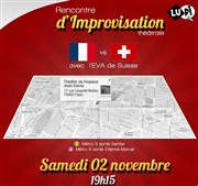 Rencontre d'improvisation France vs Suisse Thtre Jean Dame Affiche