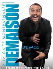 François-Xavier Demaison dans Demaison s'évade Gait Montparnasse Affiche