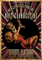 La Nuit Clandestine La Bellevilloise Affiche