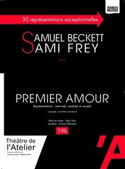 Sami Frey dans Premier Amour Thtre de l'Atelier Affiche