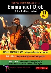 Show case Emmanuel Djob & guests La Bellevilloise - Caf Forum Affiche