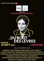 Barbara... Du bout des lèvres Le Grand Rex Affiche