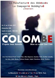 Colombe La Manufacture des Abbesses Affiche