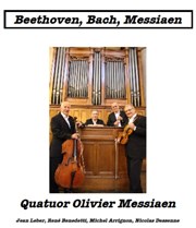 Quatuors pour (Violon, clarinette, violoncelle, piano) de Beethoven, Bach, Messiaen Saint Louis d'Antin Church - Space Bernanos Affiche