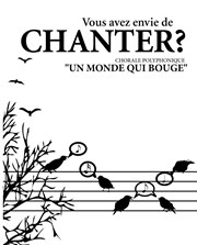 Chanter à la pause déjeuner Espace des Blancs-Manteaux Affiche