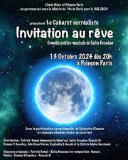 Cabaret surréaliste : Invitation au rêve Poinon Paris Affiche