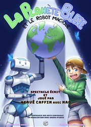 La planète bleue et le robot magique Paradise Rpublique Affiche