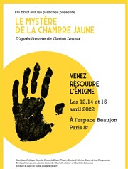 Le Mystère de la Chambre Jaune Espace Beaujon Affiche