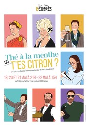 Thé à la menthe ou t'es citron Thtre du Sphinx Affiche