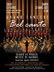 Grand Concert Bel Canto Eglise Saint-Sulpice Affiche