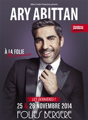 Ary Abittan dans A la folie passionnément Folies Bergre Affiche