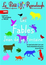 Les fables de La Fontaine Thtre le Ranelagh Affiche