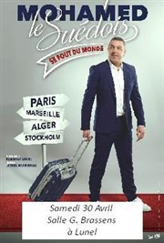 Mohamed le Suédois dans Mohamed le Suédois se fout du monde Salle Georges Brassens Affiche