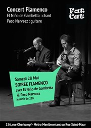 Niño de Gambetta: Concert Flamenco Fat Cat Affiche