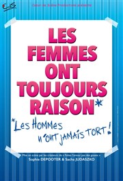 Les femmes ont toujours raison, les hommes n'ont jamais tort ! Thtre Jean Richard Affiche