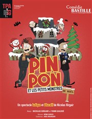 Pin Pon et les petits monstres Comdie Bastille Affiche